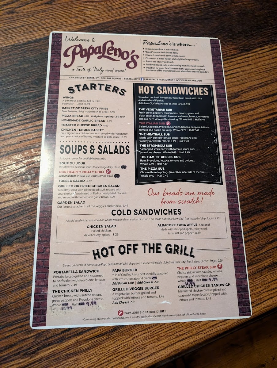 Menu Papa Leno's-4