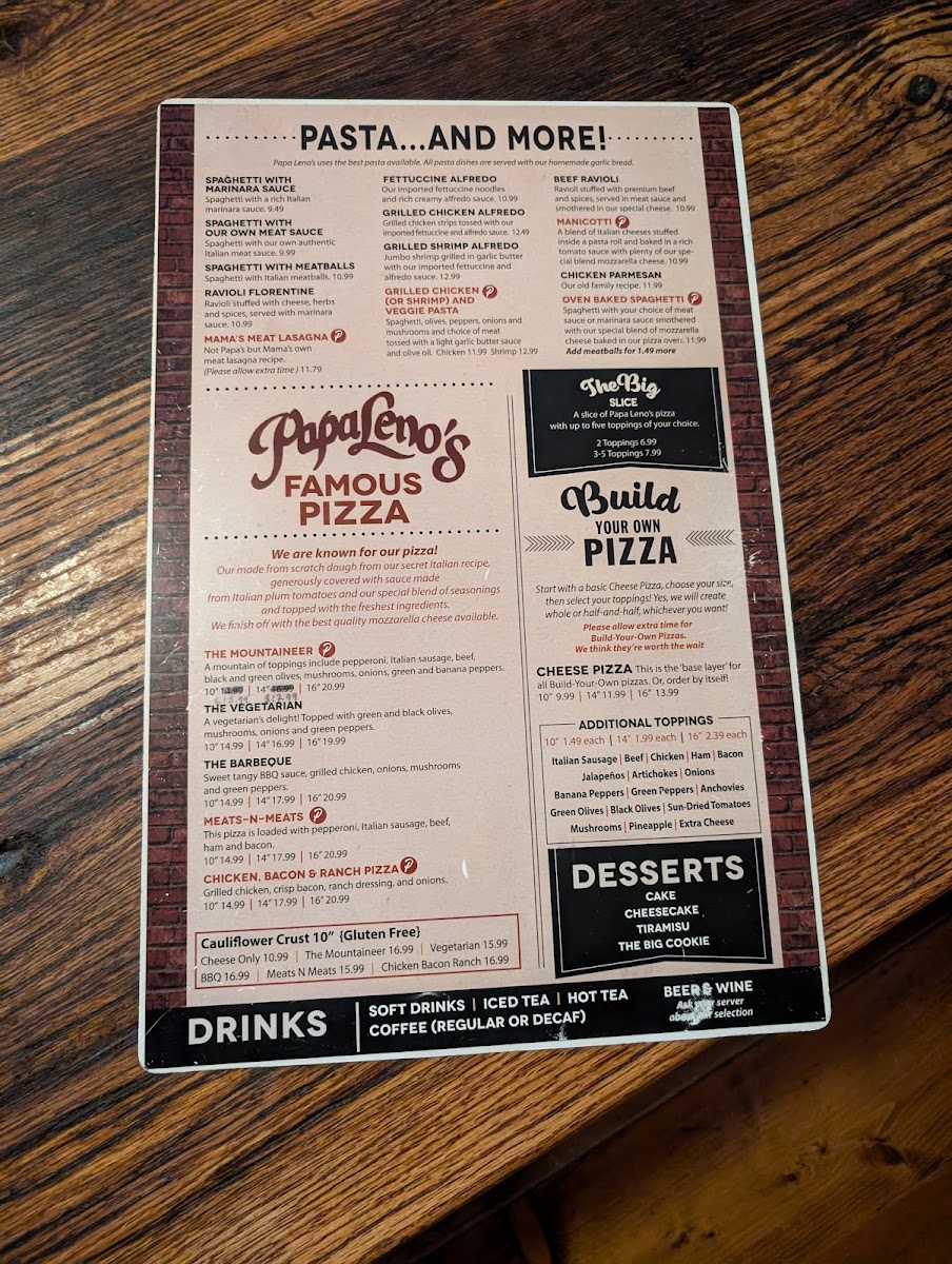 Menu Papa Leno's-5