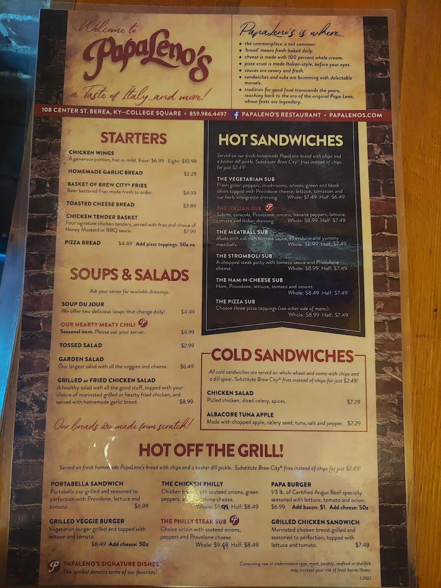 Menu Papa Leno's-9