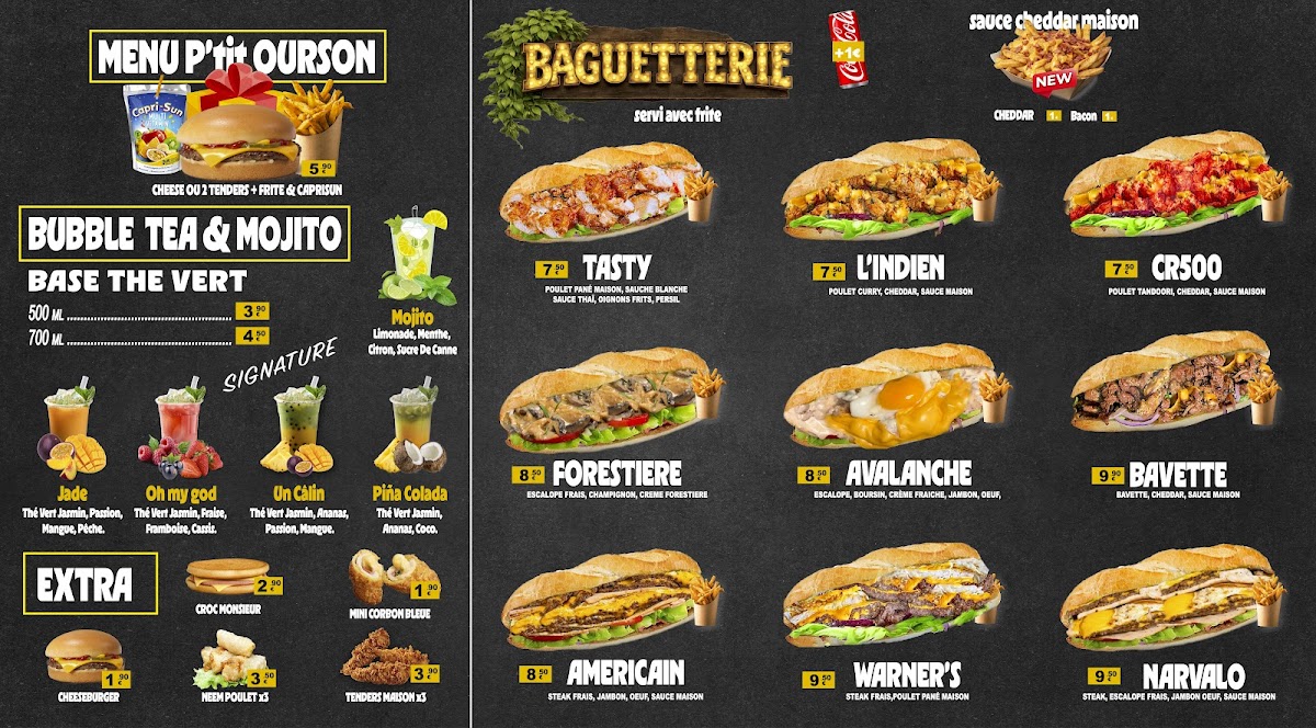 Menu Papa Ours-1