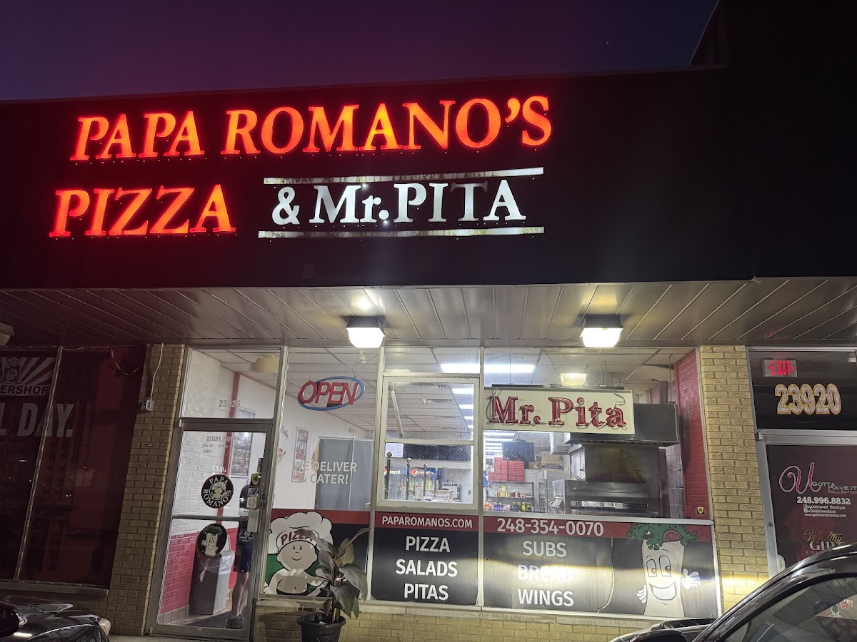 Papa Romano's Pizza & Mr. Pita