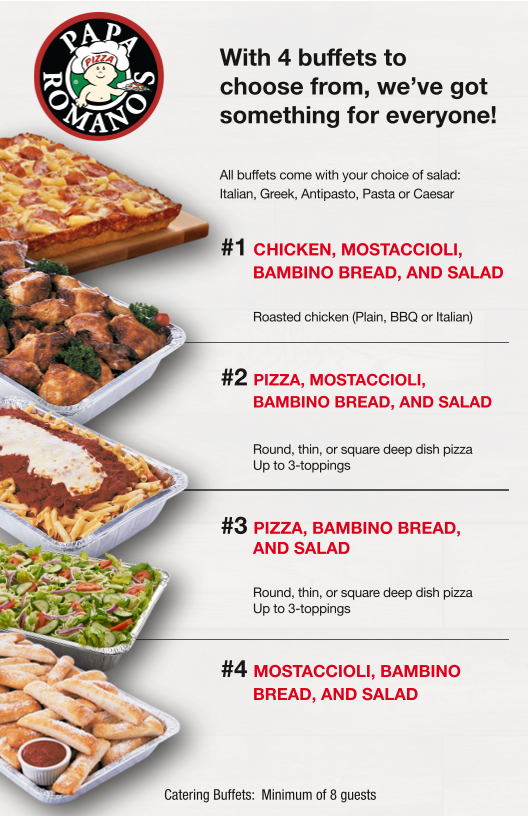 Menu Papa Romano's Pizza-1