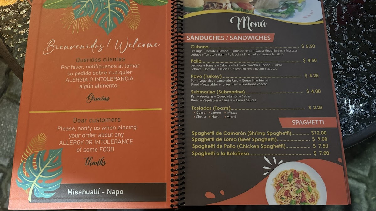 Menu Papakuna Café Restaurant-3