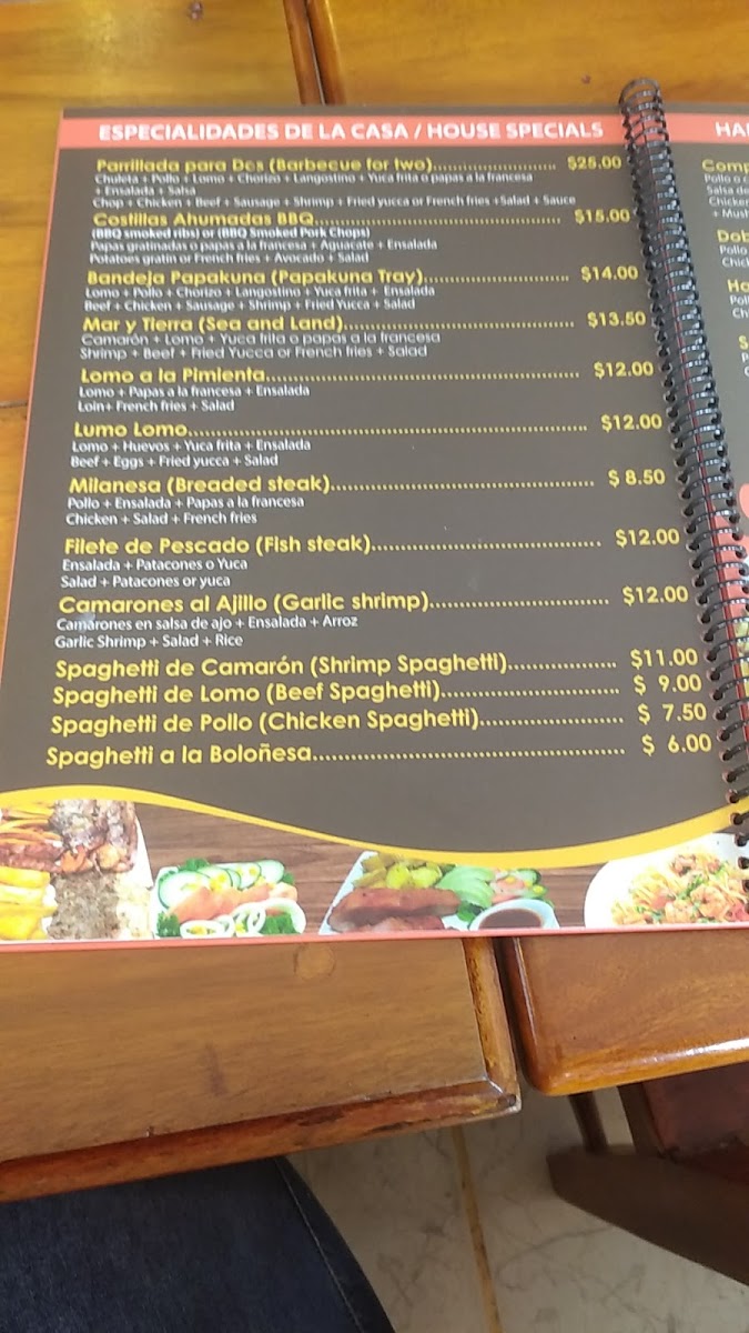 Menu Papakuna Café Restaurant-8