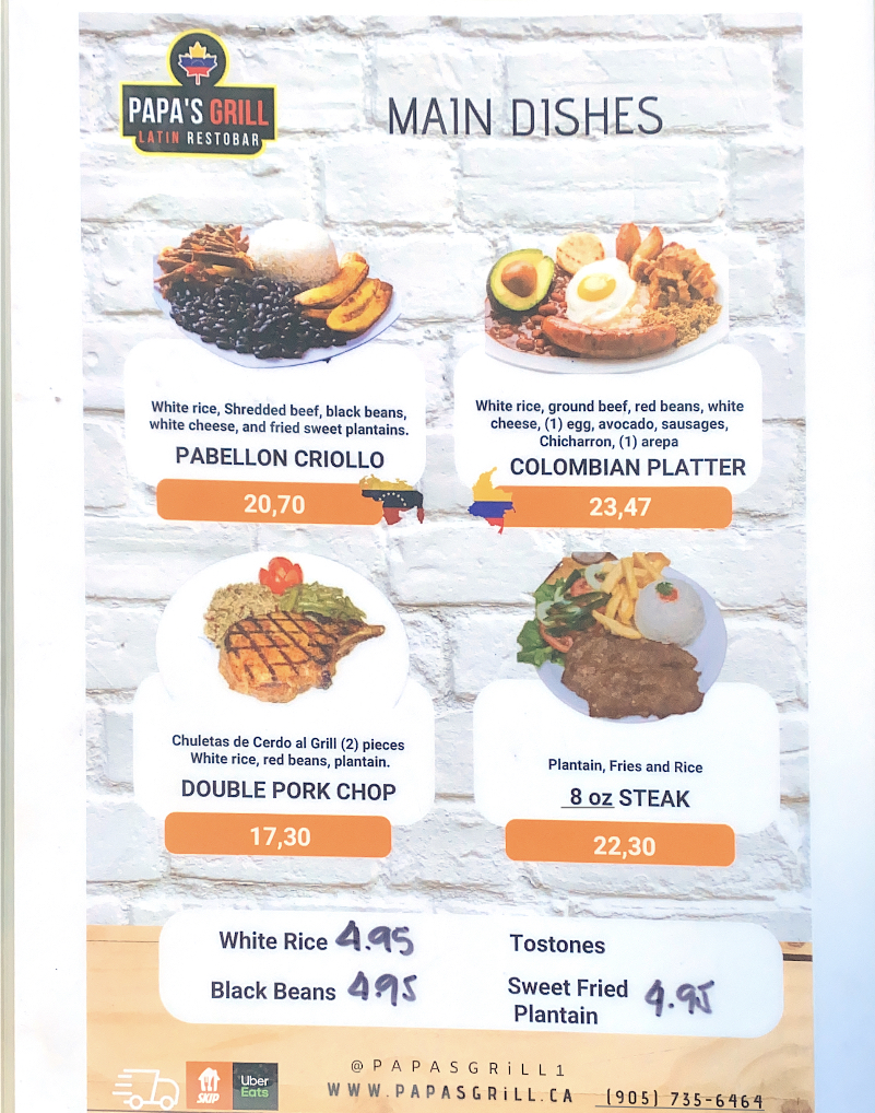 Menu Papa's Grill-6