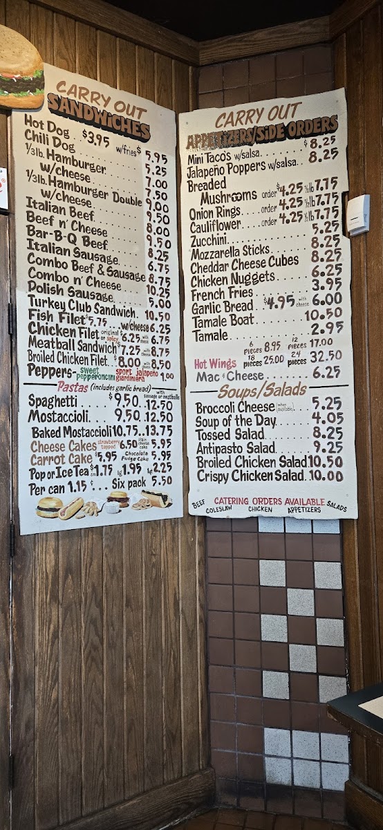 Menu Papa's Pizza Place-9