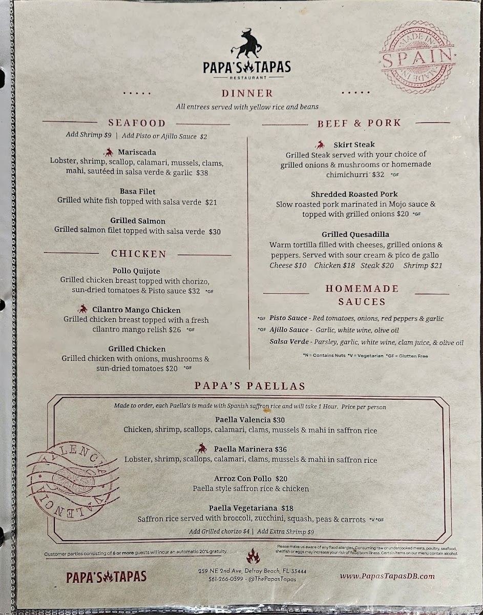 Menu Papa's Tapas-9