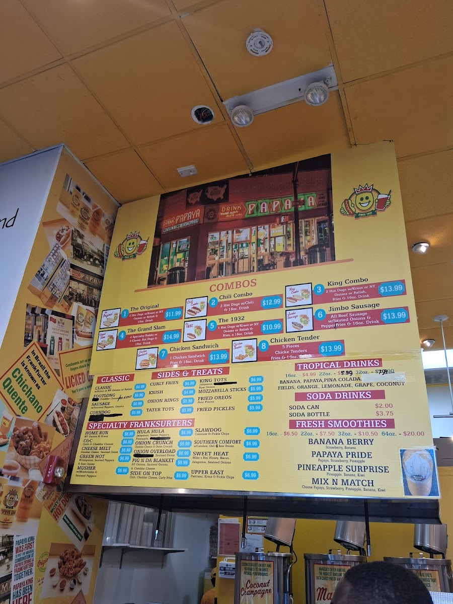 Menu Papaya King-10