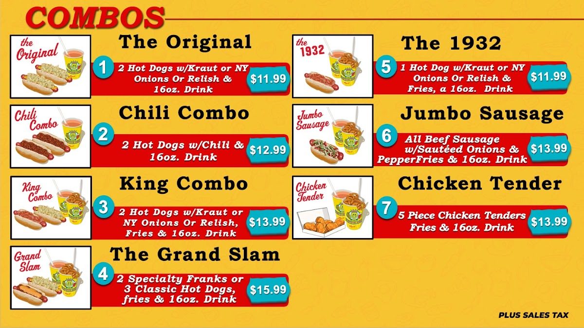 Menu Papaya King-2