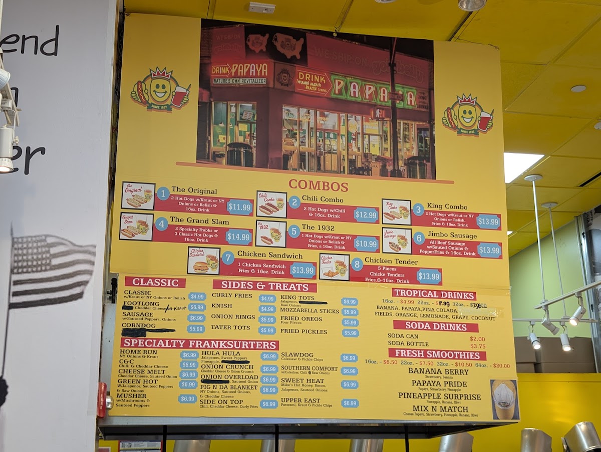 Menu Papaya King-6