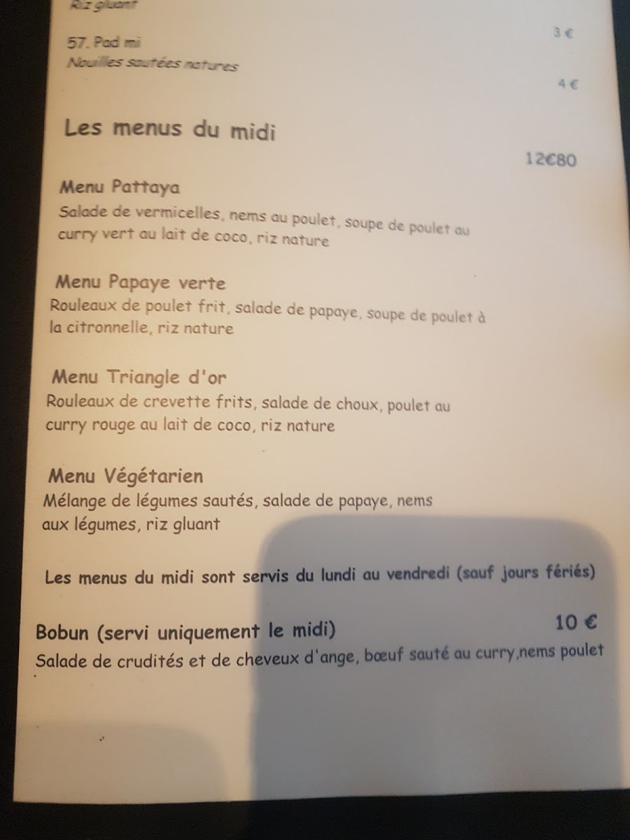 Menu Papaye Verte-9