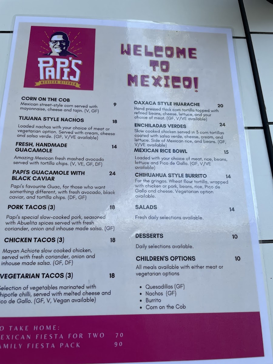 Menu Papi's Mexican Kitchen-3