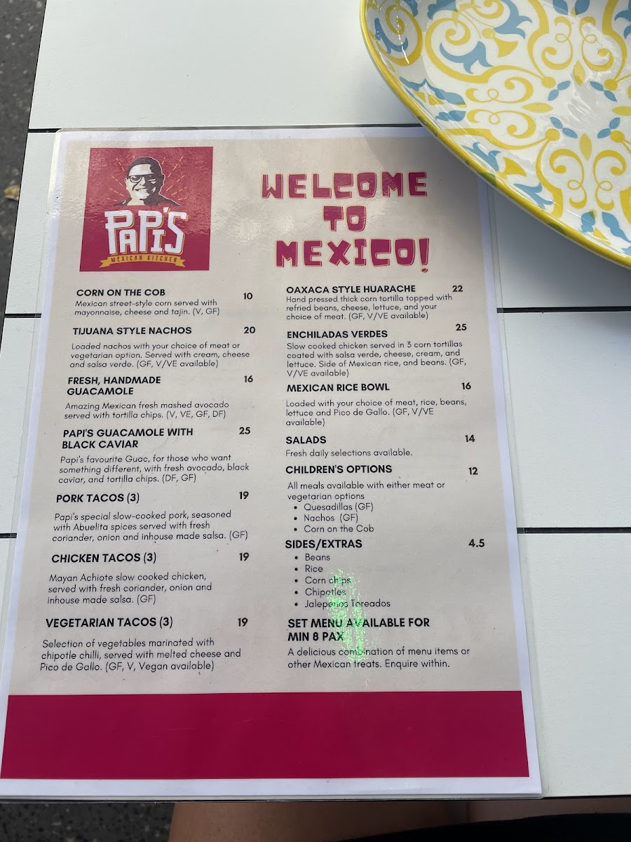Menu Papi's Mexican Kitchen-4