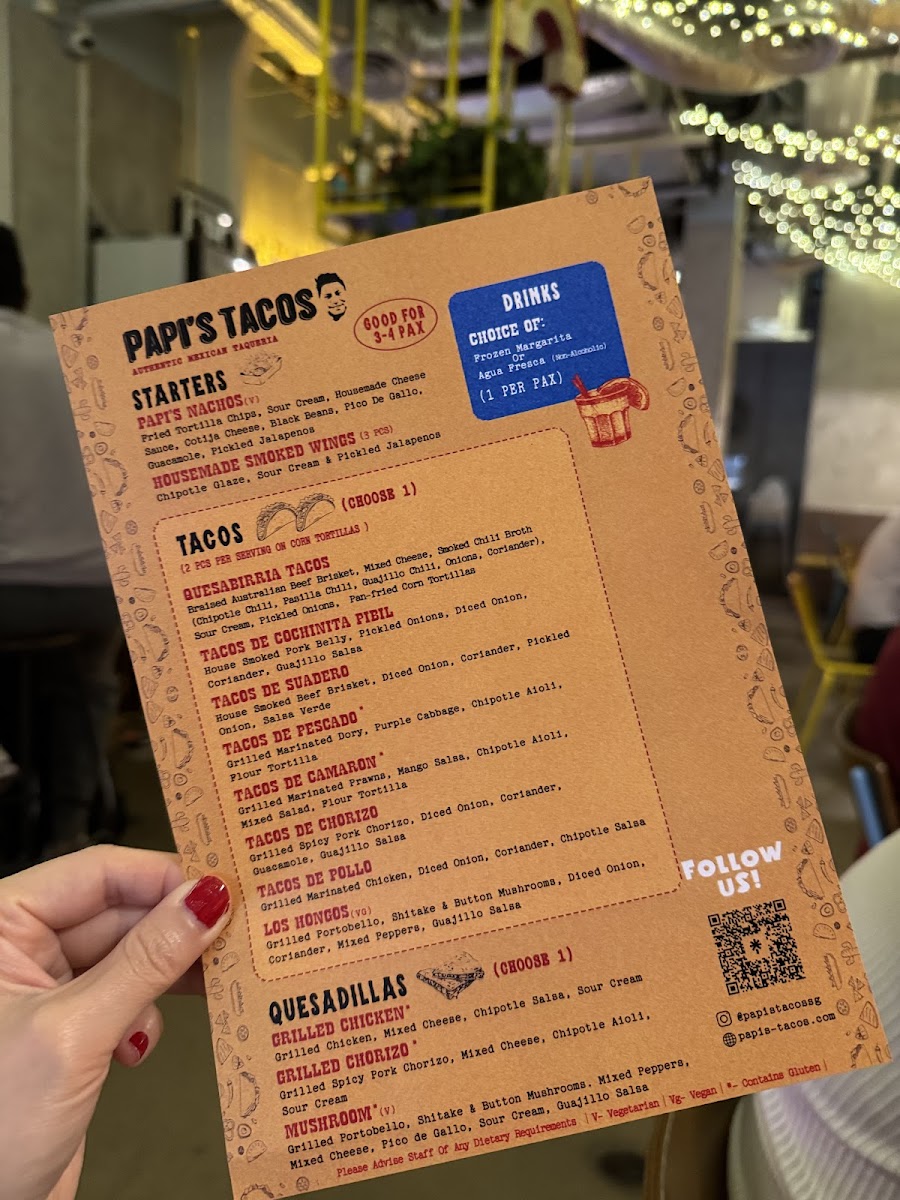 Menu Papi's Tacos - Tanjong Pagar-6