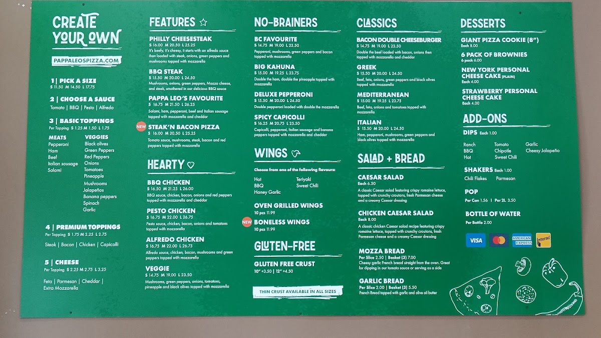 Menu Pappa Leo's Pizza-3