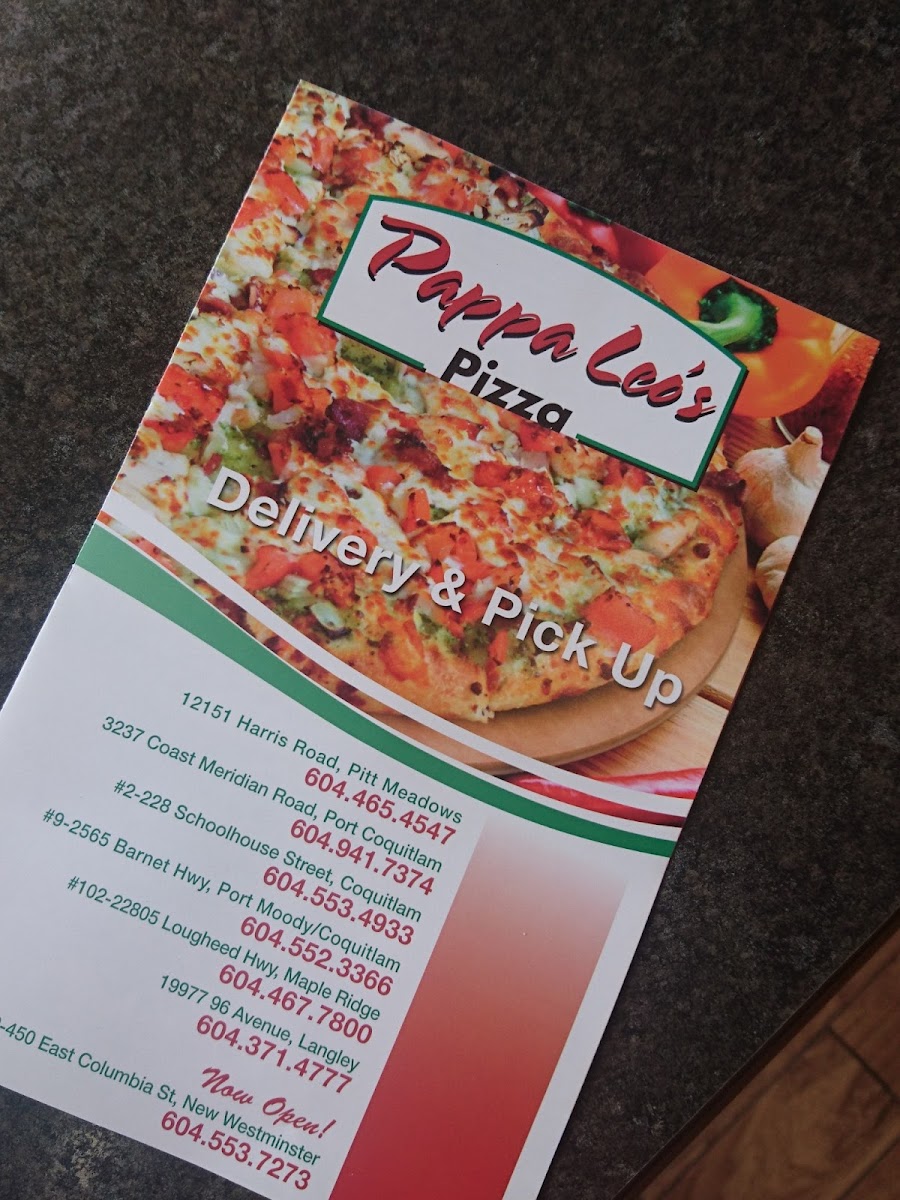 Menu Pappa Leo's Pizza-5