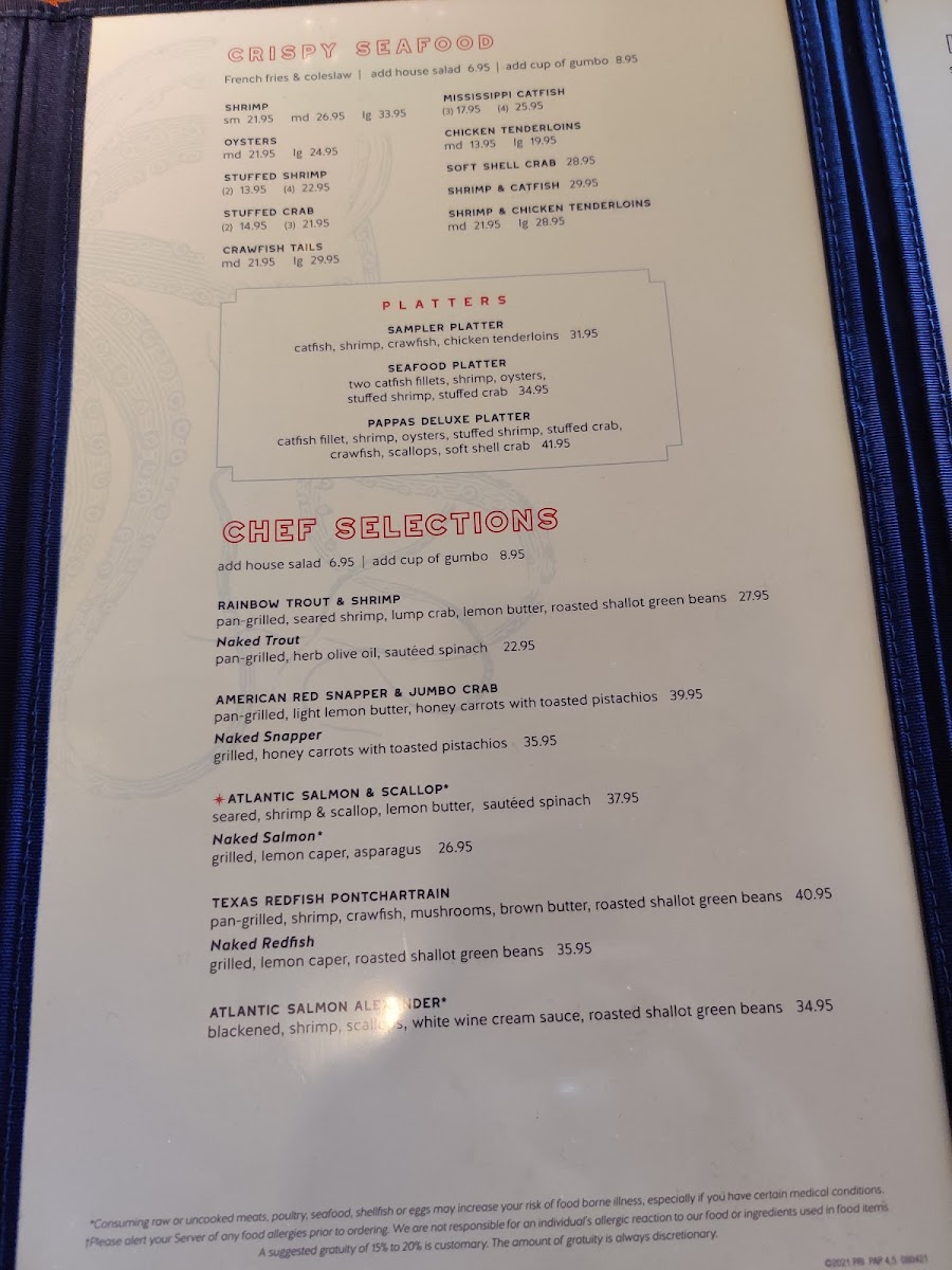 Pappas Seafood House Menu-9
