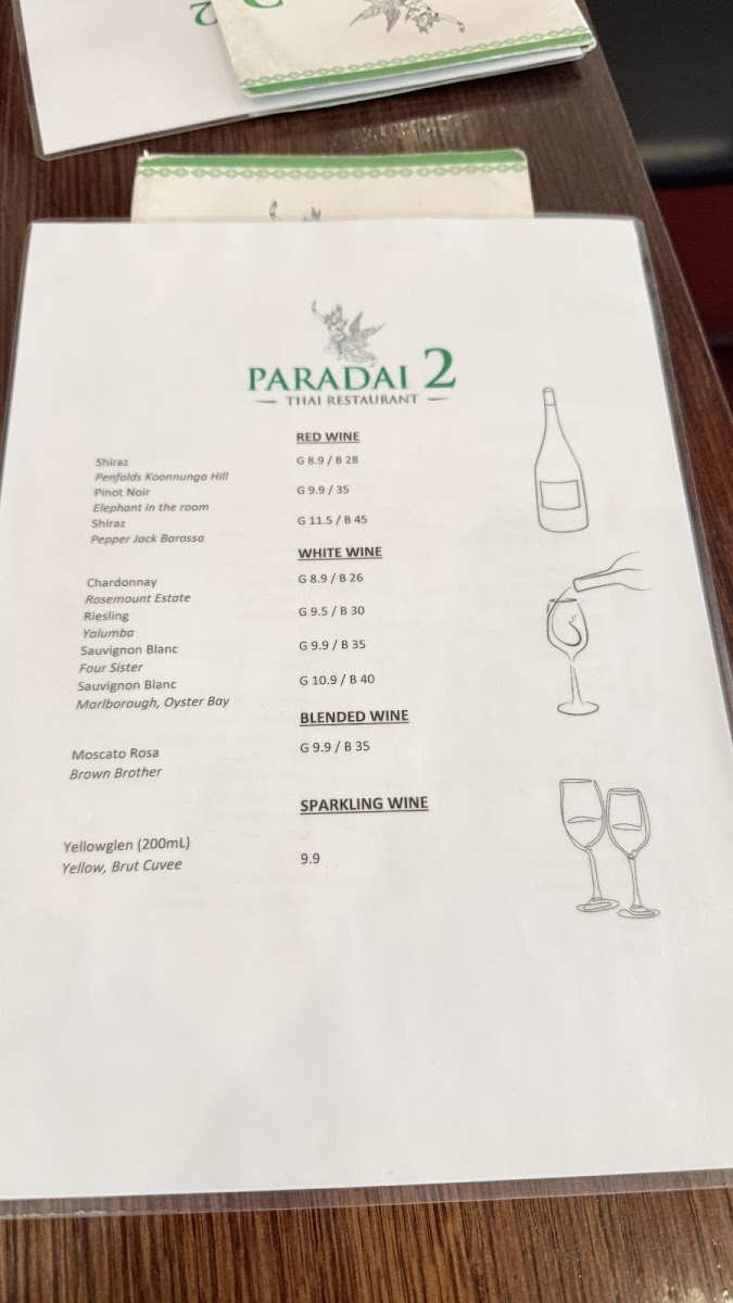 Menu Paradai 2 Thai Restaurant-4