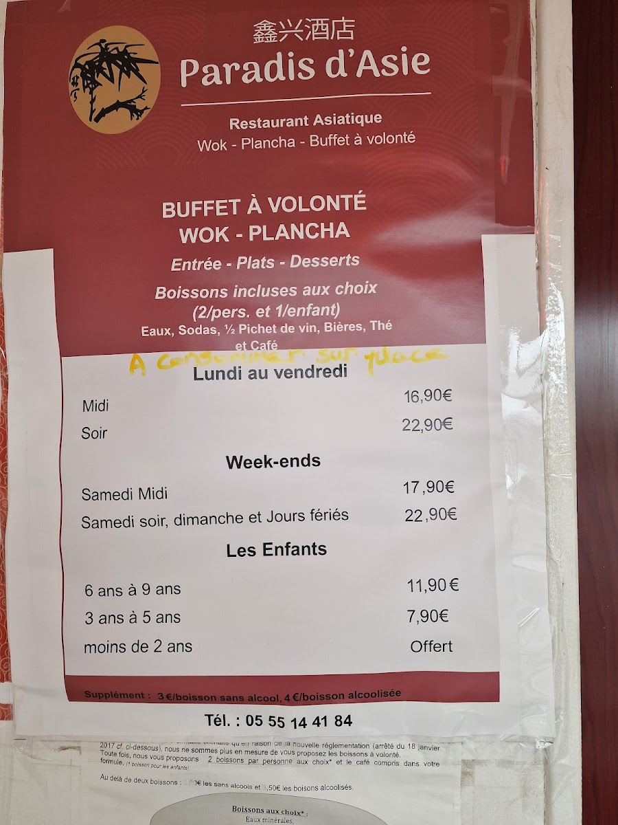 Menu Paradis D'asie-4