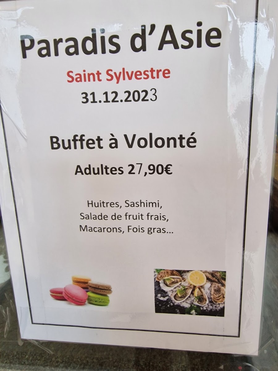 Menu Paradis D'asie-6