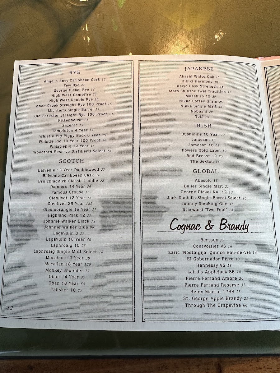 Menu Paradisaea-7