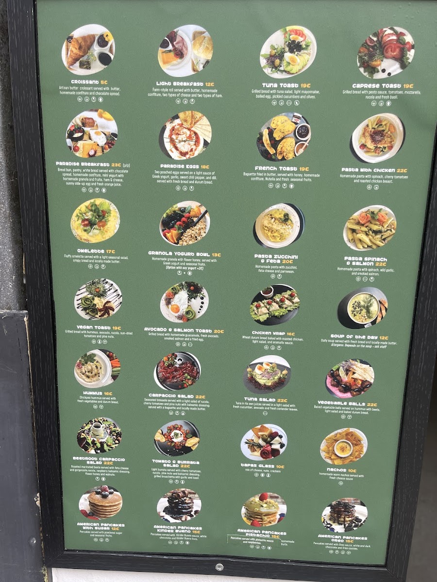 Menu Paradise Brugge-2