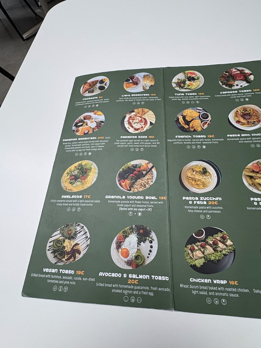 Menu Paradise Brugge-3