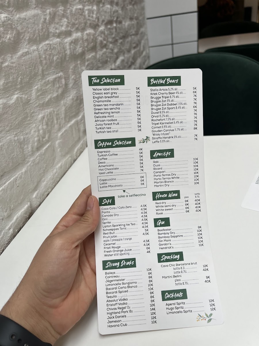 Menu Paradise Brugge-6