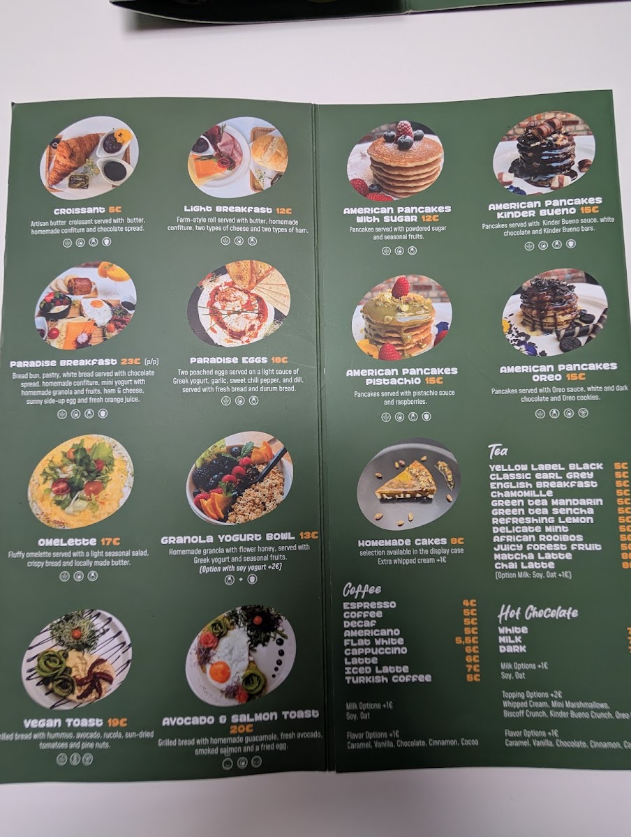 Menu Paradise Brugge-9