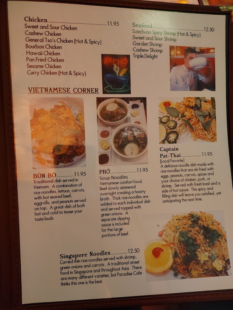 Paradise Cafe Menu-2