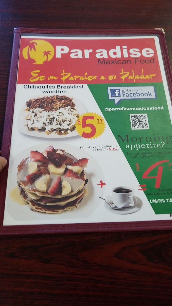 Menu Paradise Mexican Food-10