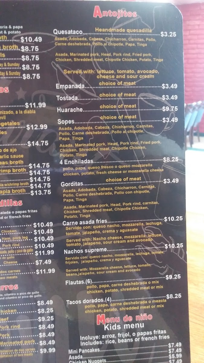 Menu Paradise Mexican Food-3