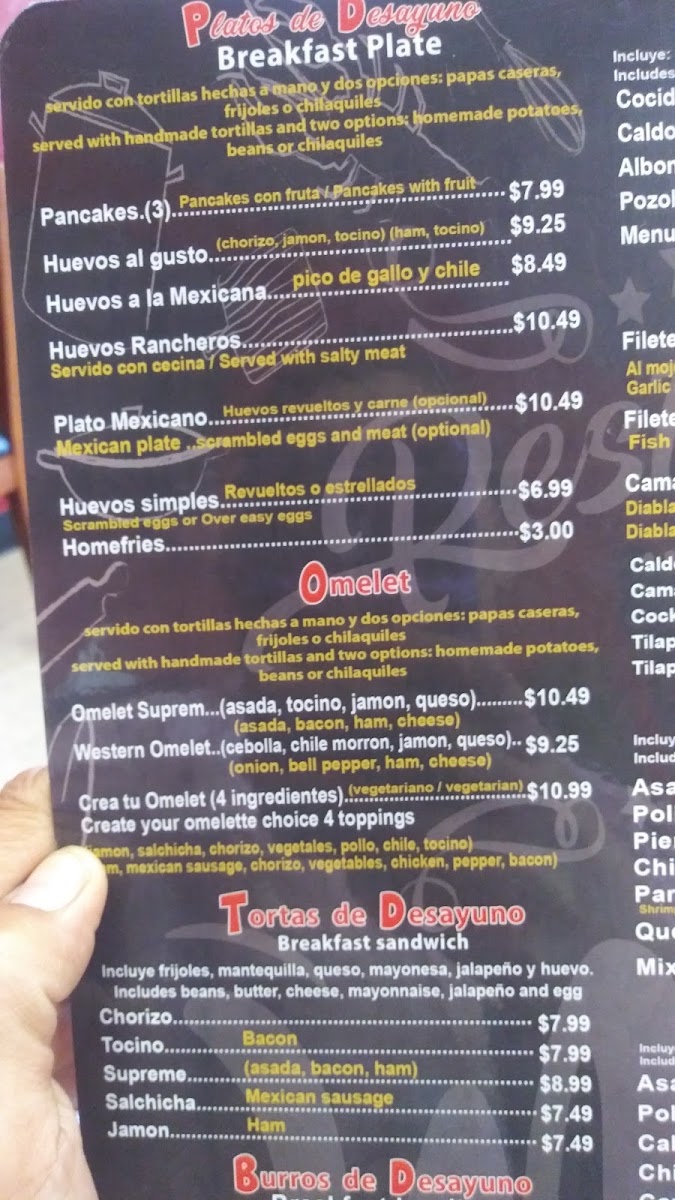 Menu Paradise Mexican Food-6