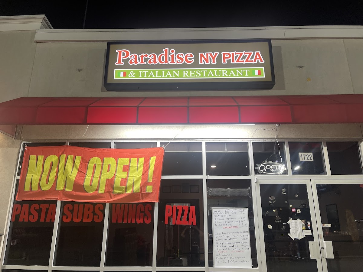 Paradise Ny Style Pizza & Italian Restaurant