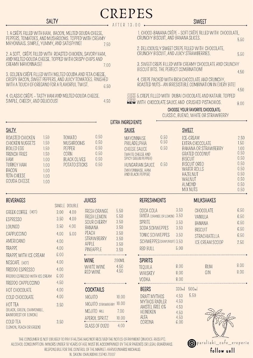 Menu Paraliaki Cafe Creperie-2