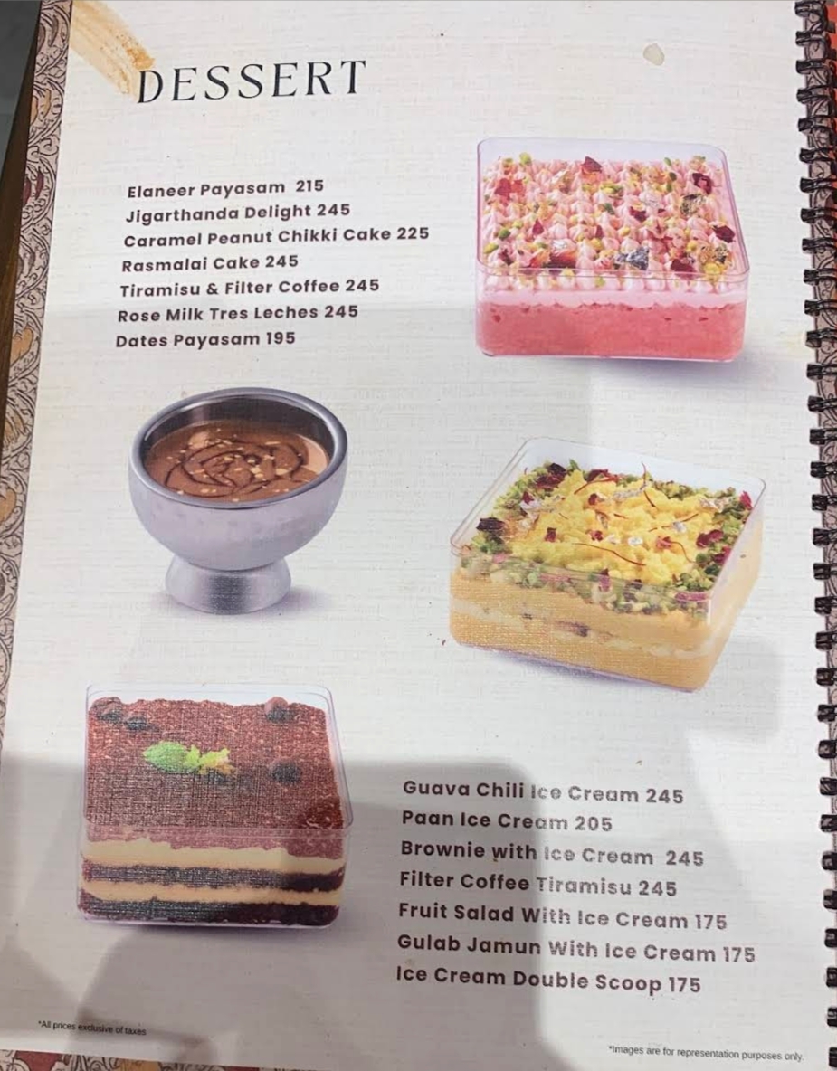 Menu Parambriym-9