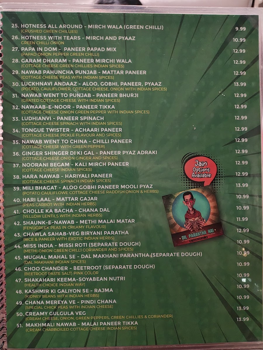 Menu Paranthe Wali Gali-2