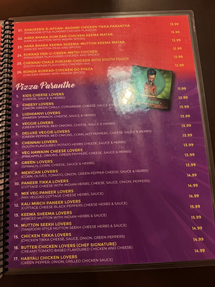 Menu Paranthe Wali Gali-3