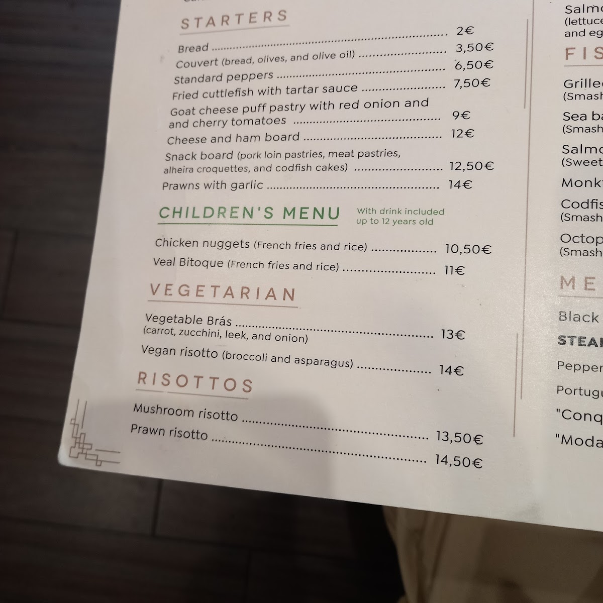 Menu Paraxut-3