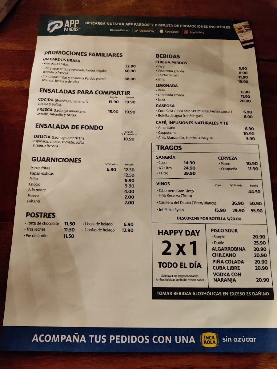 Menu Pardos Chicken Santa Cruz-6