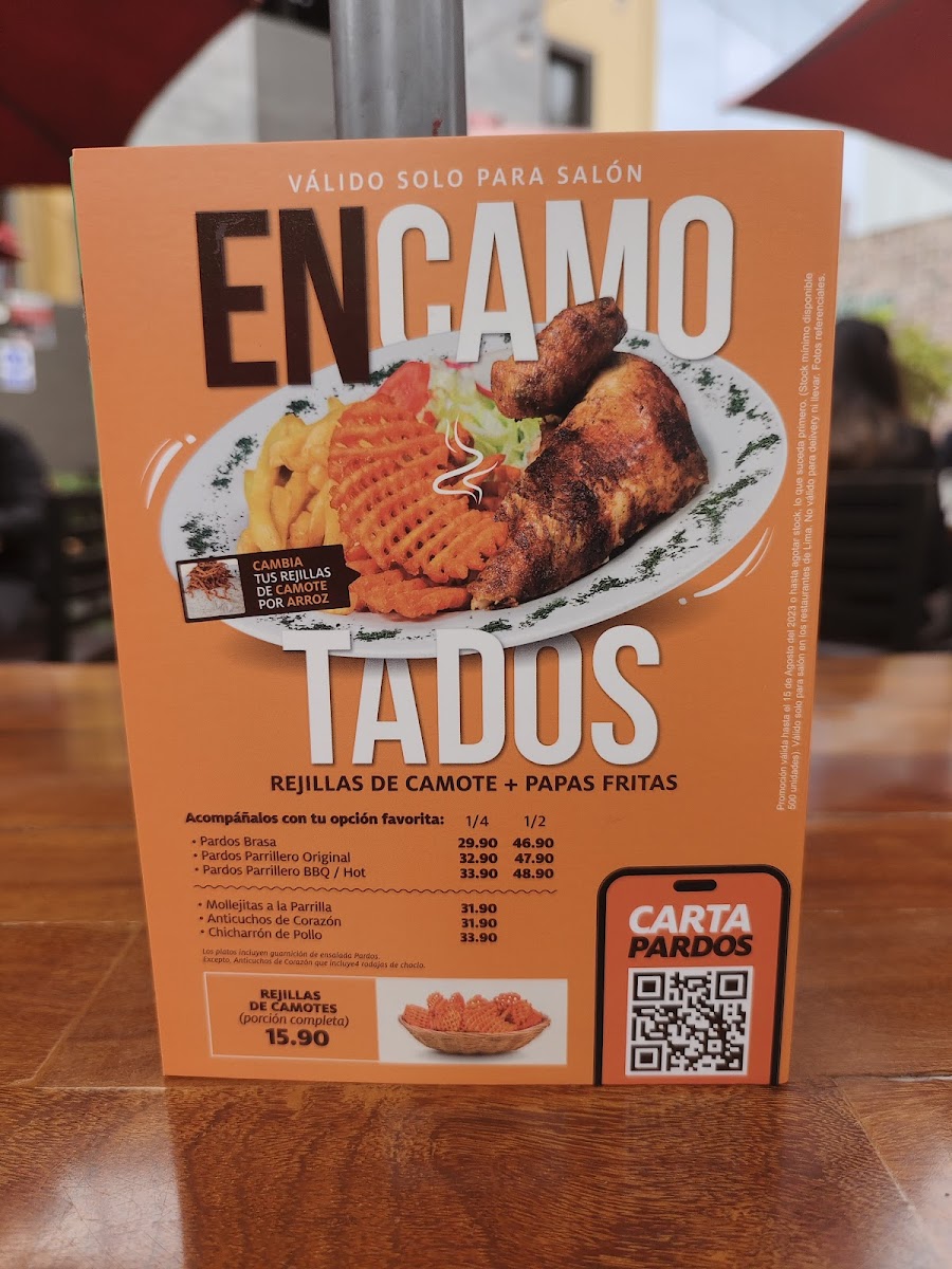 Menu Pardos Chicken Santa Cruz-8