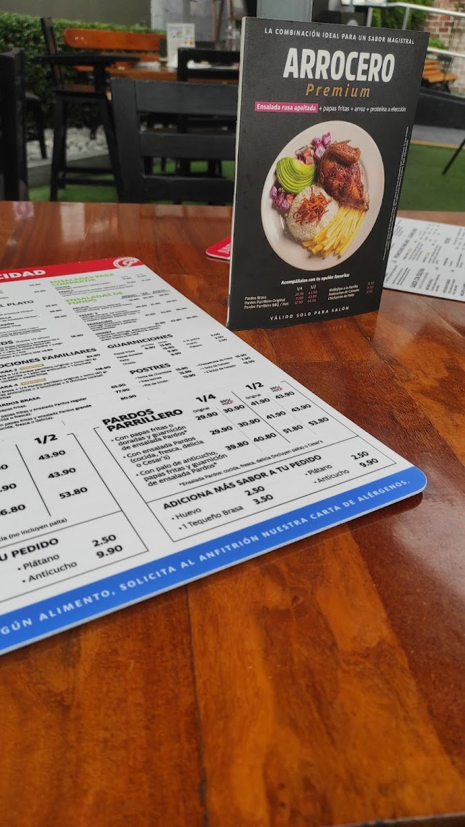 Menu Pardos Chicken Santa Cruz-9