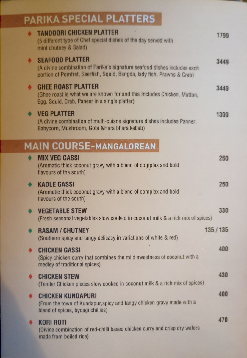 Menu Parika Coastal Village Bar & Kitchen-7