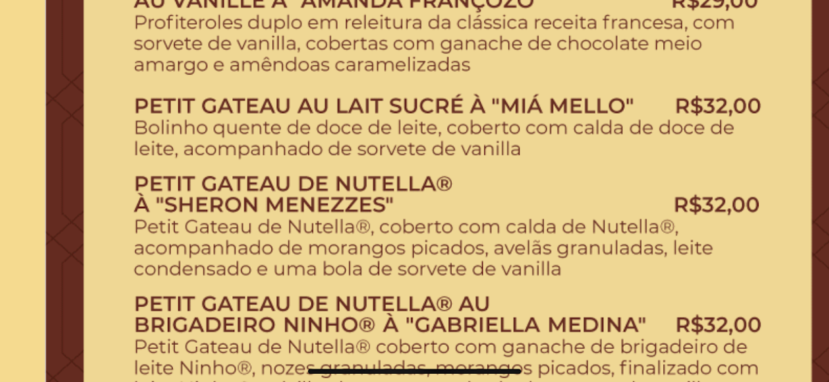 Menu Paris 6 - Matriz Classique-5
