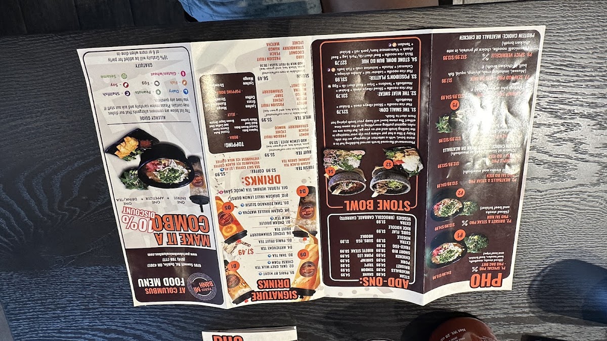 Menu Paris Banh Mi Columbus-6
