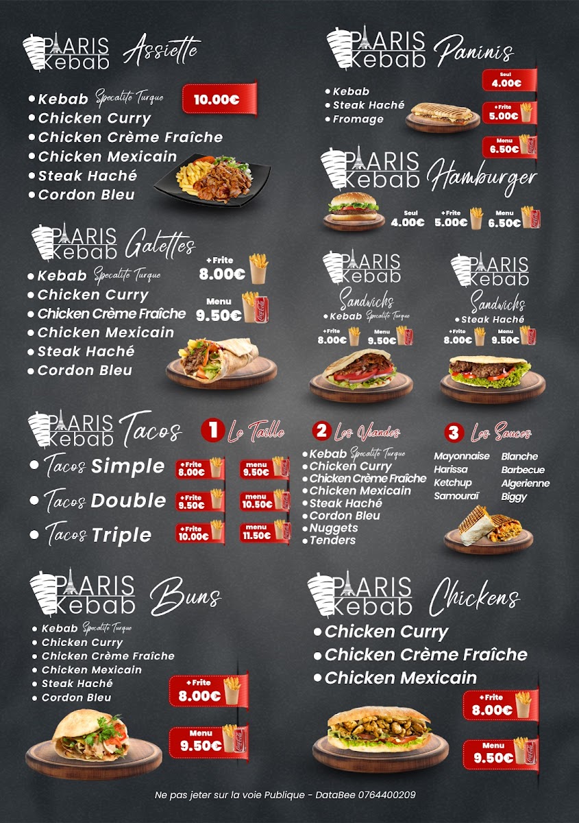 Menu Paris Kebab-1
