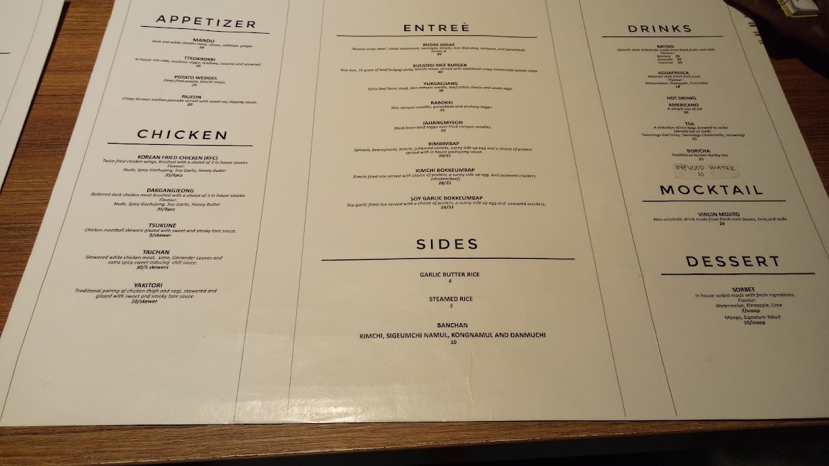 Menu “ Park ” Food & Bar-2