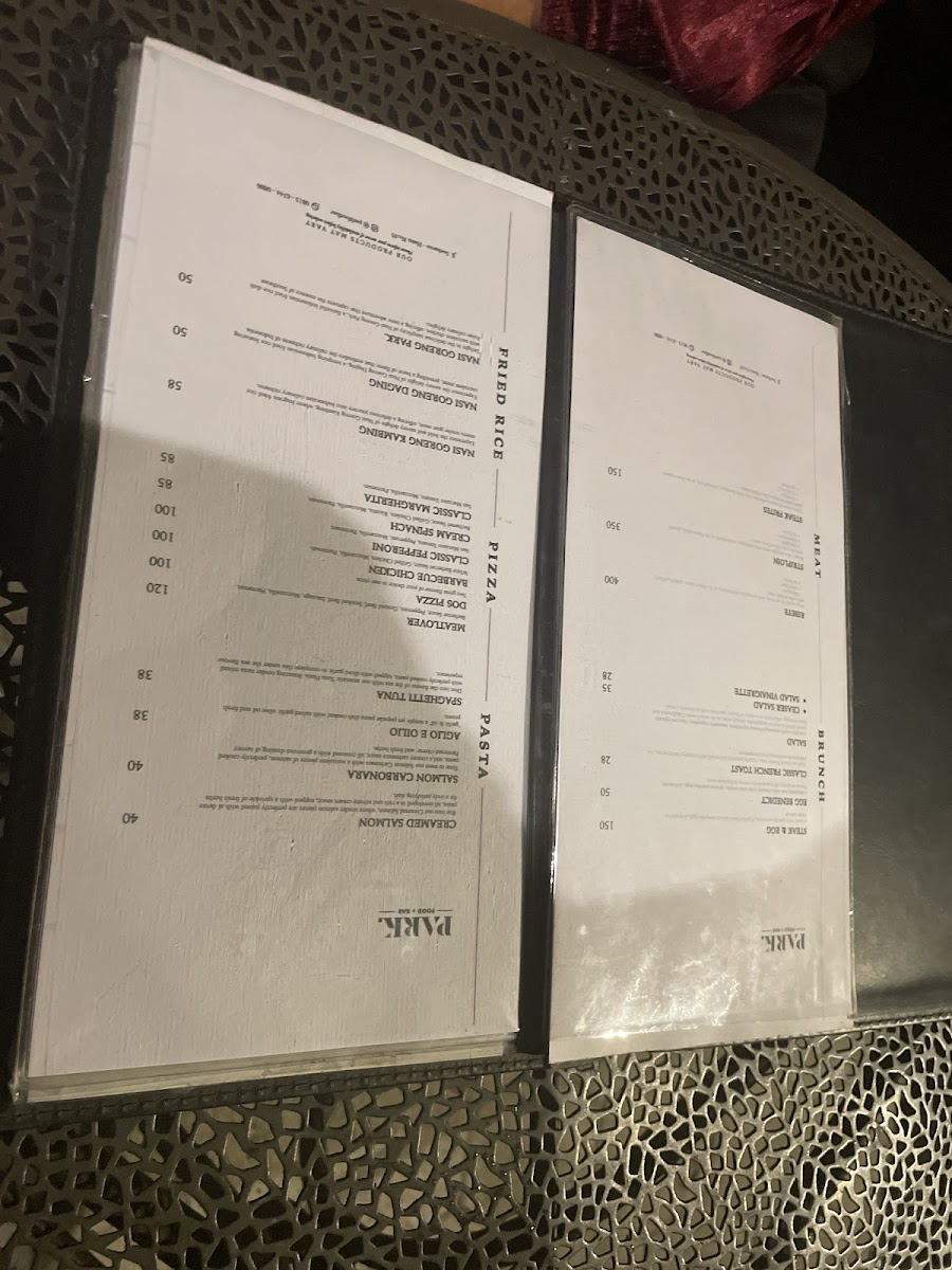 Menu “ Park ” Food & Bar-3