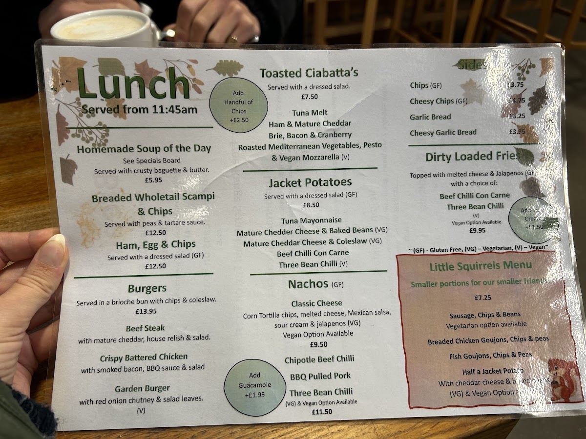 Menu Park Life Café, Beechenhurst-3