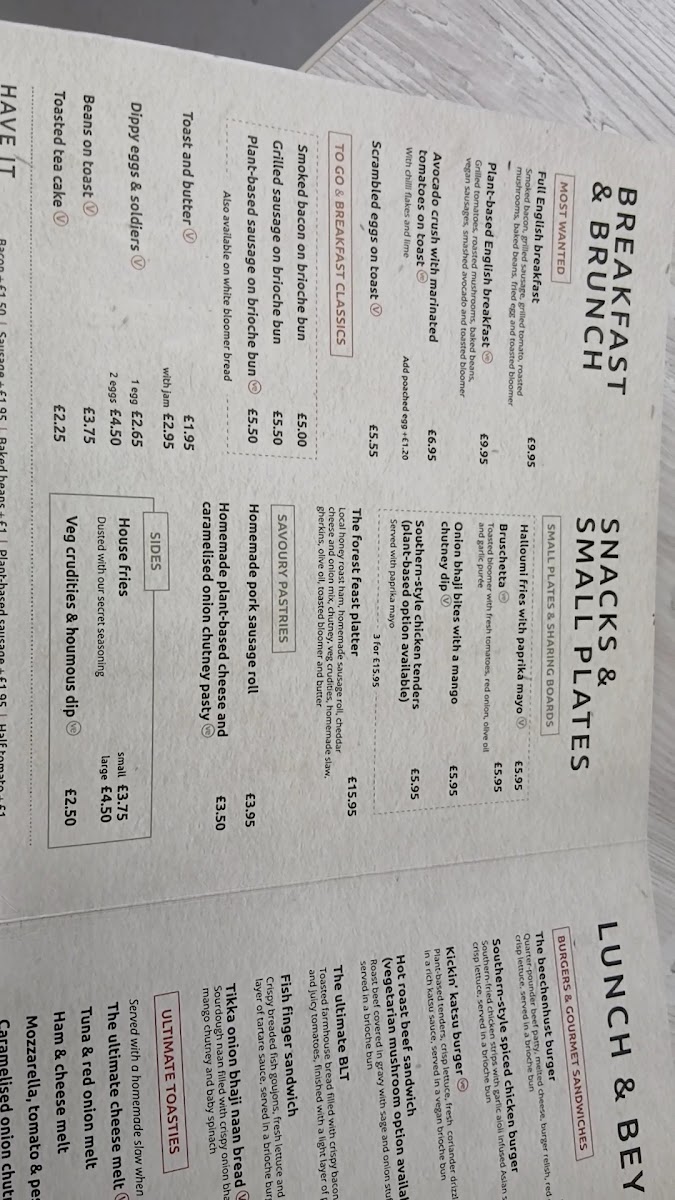 Menu Park Life Café, Beechenhurst-7